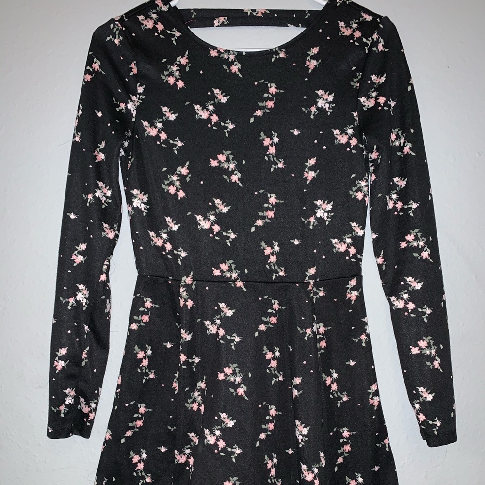 floral skater dress 🖤💖